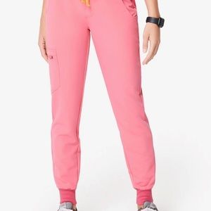Figs Scrubs XXLP Neon Pink Zamora Joggers